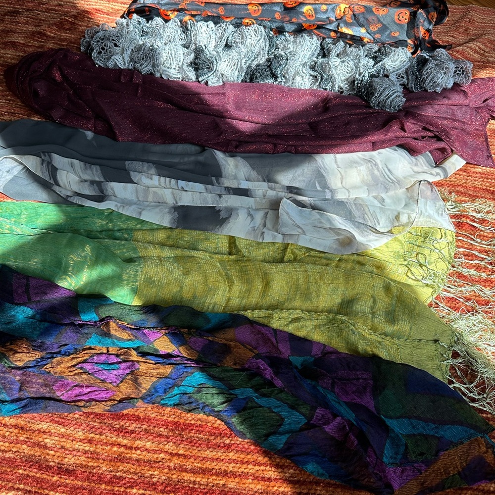 Colorful Scarf Collection - Picture 3 of 6